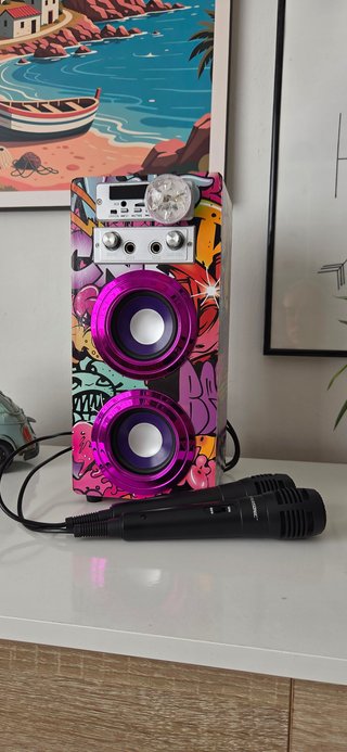 Altavoz Bluetooth Karaoke Dynasonic