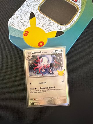 Carta Pokémon Zoroark 30 Aniversario