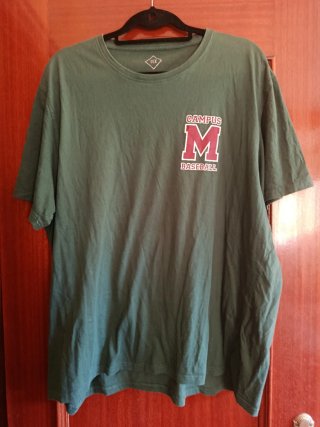 Camiseta Verde TEX Talla 4XL