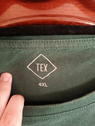 Camiseta Verde TEX Talla 4XL
