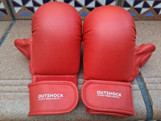 Guantes de Karate Outshock Rojos