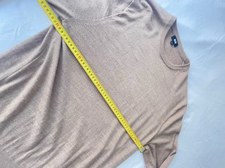 Jersey Uniqlo Lana Marrón Talla L