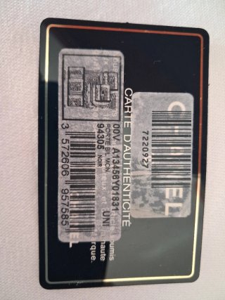 Portafoglio Chanel Nero