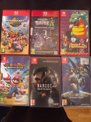 Juegos Nintendo Switch y Switch 2. Preguntar €