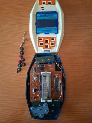 Juego Electrónico Ice Hockey Bambino años 80 Lucky