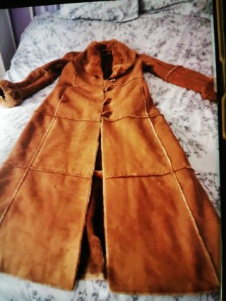Abrigo largo Penny Lane Zara talla L