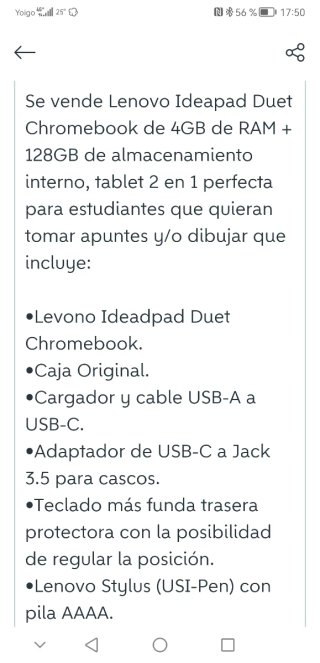 Tablet Lenovo con tastiera e pen