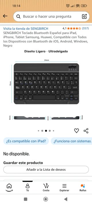 Tastiere wireless Bluetooth per tablet