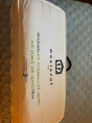 Almohada Anti-ronquidos y anti-apnea de Manterol