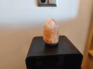 Lámpara de sal natural