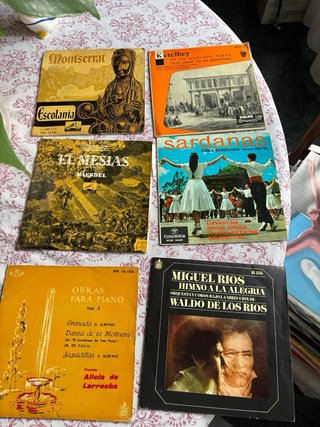 24 Vinilos mini Clásica, Folk, Instrumental