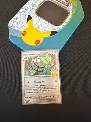 Carta Pokémon Ferrothorn 30 Aniversario