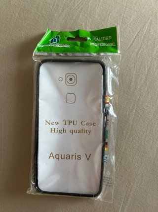 Funda BQ Aquaris V TPU Negra