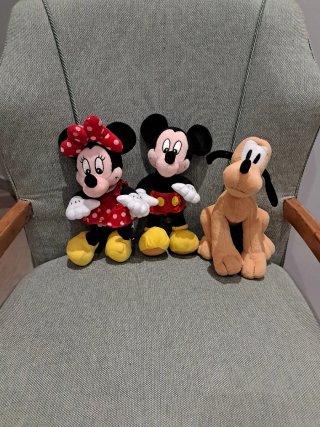 Set 3 Peluche Disney Trudi Vintage