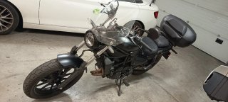 Kawasaki Eliminator 500 Negro mate