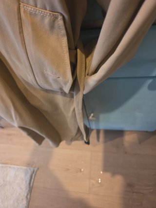 Gabardina Zara Beige de Hombre