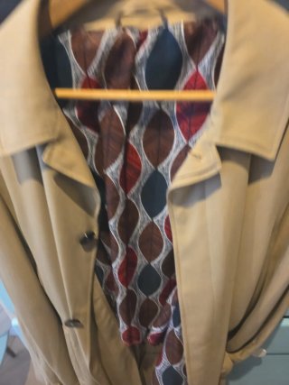 Gabardina Zara Beige de Hombre