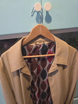 Gabardina Zara Beige de Hombre