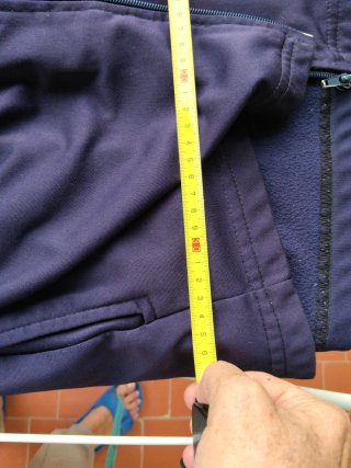 Chaqueta Chándal Colegio Cristo Rey. Talla 14