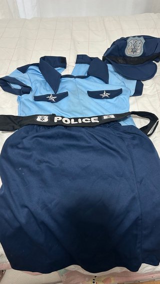 Disfraz Policía Niña