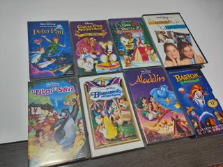 Pack 8 Películas VHS Disney