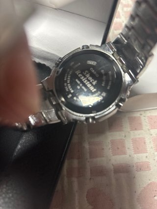 Reloj Casio G-Shock Plateado y Azul