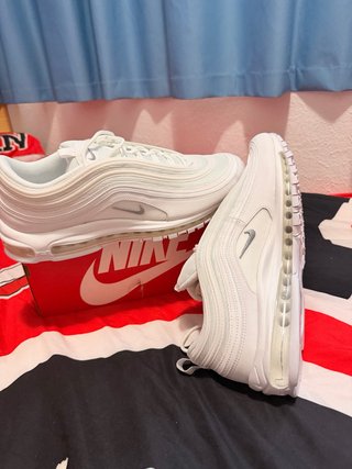 Nike Air Max 97 Plata y Blanco talla 48
