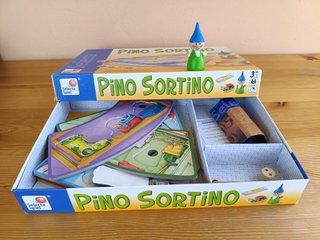 Juego de mesa Pino Sortino de Selecta