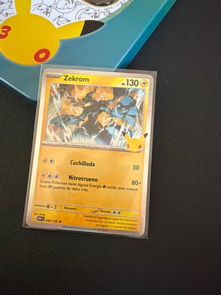 Carta Pokémon Zekrom 30 Aniversario