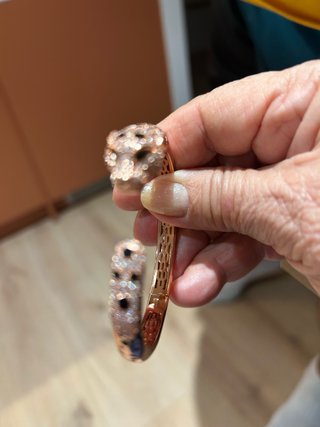 Brazalete Cartier Panthère Oro Rosa