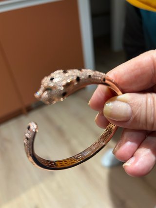 Brazalete Cartier Panthère Oro Rosa