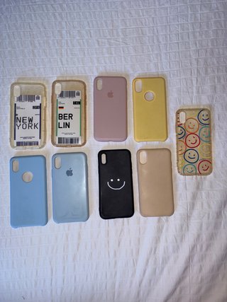 Pack Fundas iPhone X