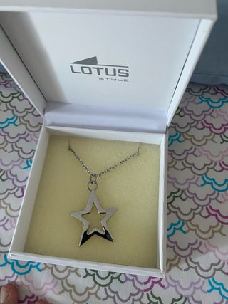 Collar Lotus Style Estrella de Plata