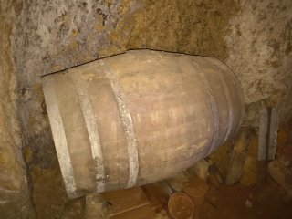 Barril de vino antiguo