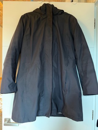 North Sails parka larga impermeable con capucha