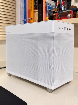 Caja PC ASUS Prime AP201 Mesh Blanca