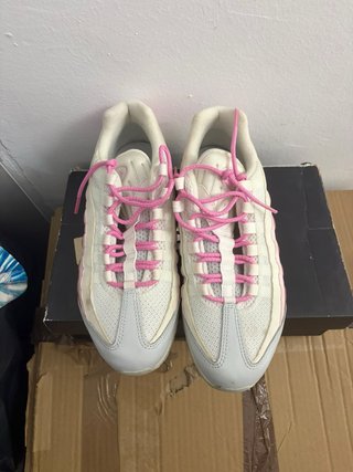 Zapatillas Nike Air Max 95 Rosas y Blancas