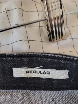 Vaqueros cortos negros Pull&Bear