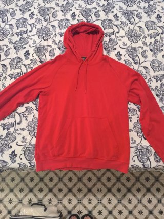 Sudadera con capucha H&M roja