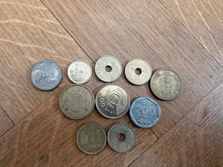 Lote de monedas antiguas Pesetas