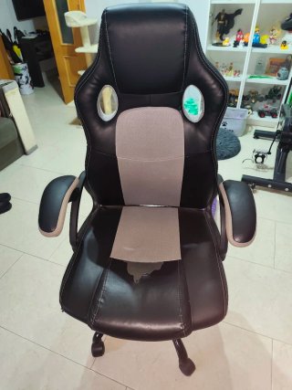 Silla Gaming Negra y Gris