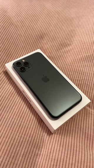 iPhone 11 Pro 256GB Verde Medianoche+ custodia regalo