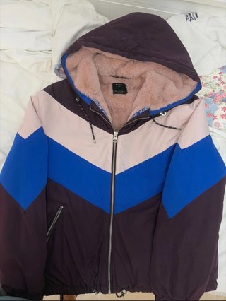 Chaqueta Bershka con forro de pelo