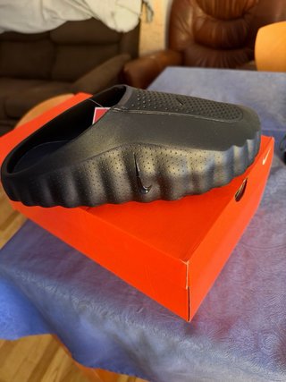 Nike Mind 001 Slide Negro. Black Chrome