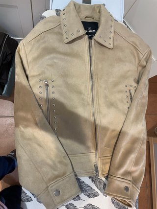 Cazadora Beige Pull&Bear Talla S