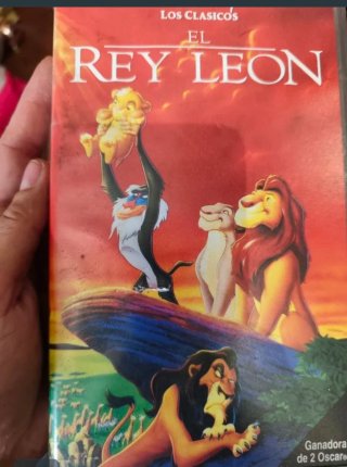 VHS El Rey León - Los Clásicos