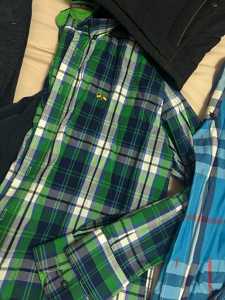 Conjunto Ropa Hombre: Pantalón, Abrigo y Camisas