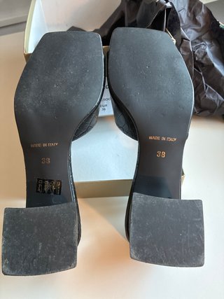 Sandalias Mule Negras