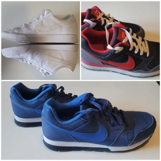 Lote 3 pares de zapatillas Nike