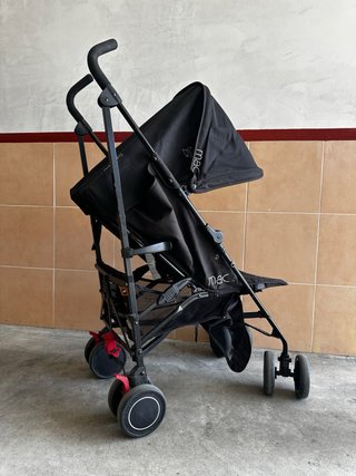 Silla de paseo Mac negra